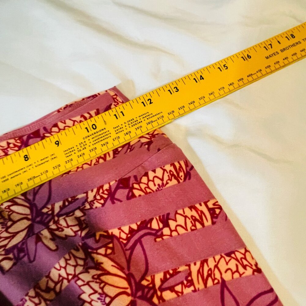 Lularoe Womens Floral Patterned Leggings One Size - Picture 8 of 8
